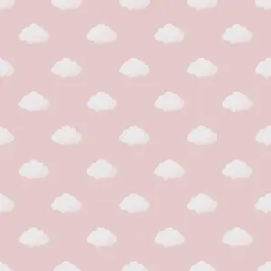 Galerie Little Explorers 2 Pink Cloud Wallpaper Roll