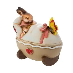 Cradle with Little Bunny