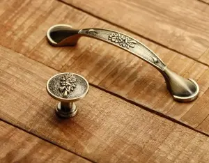 Knob For Drawer Pendant Furniture Cupboard Cabinet Antique Vintage Bronz Handle Antique Brushed Brass Ardea Knob