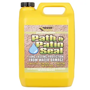 Everbuild 404 Fungicidal Path Drive Wash Algae Remover and 405 Stone Sealer 5L