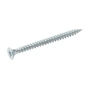 Diall Double-countersunk Zinc-plated Carbon steel Decking Screw (Dia)3mm (L)40mm, Pack of 20