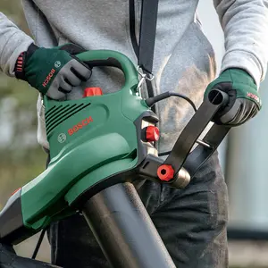 Bosch Tidy 3 In 1 Electric Leaf Blower Vacuum Shredder + Long Handled Loppers