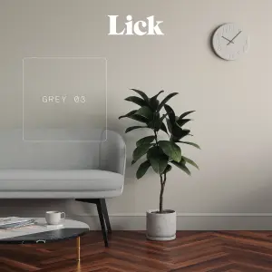 Lick Grey 03 Peel & stick Tester