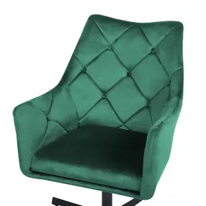 Armchair VAKSALA Velvet Dark Green