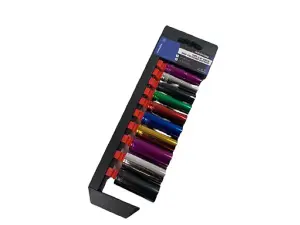 TOOLZONE COLOUR 10PC 3/8'' MM DEEP CRV SOCKETS