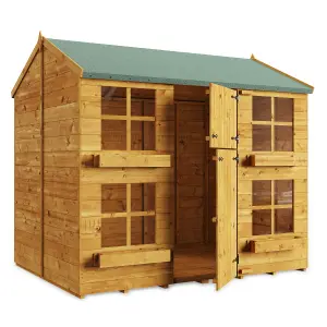 BillyOh Gingerbread Max Playhouse + Bunk - 7 x 5