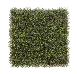 Best Artificial 50cm x 50cm Boxwood Topiary Mat Hedging Panel