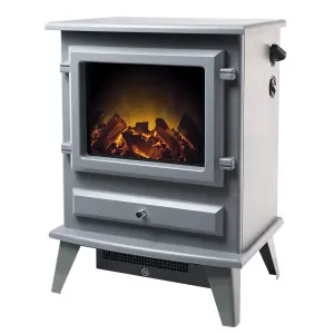 Adam Hudson Electric Stove in Grey