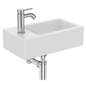 Ideal Standard Ceraline Standard Chrome effect Round Basin Mixer Tap