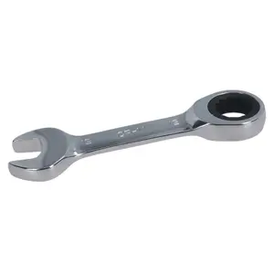 15mm Stubby Ratchet Combination Spanner Metric Wrench 72 Teeth SPN08