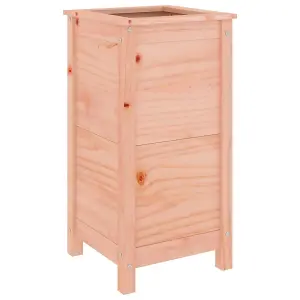 Berkfield Garden Planter 40x40x78 cm Solid Wood Douglas