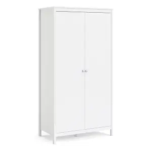 Madrid Wardrobe with 2 doors in White