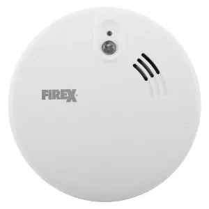 Kidde Firex KF20 Twin Pack -Mains Powered Smoke Alarm with Alkaline Back-up Battery