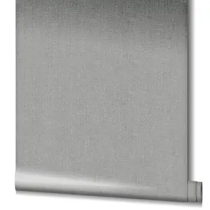 Galerie Air Collection Grey Weave Effect Sheen Textured Wallpaper Roll