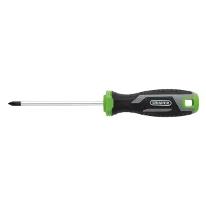 Draper Pozi Soft Grip Screwdriver, PZ1 x 100mm 13370