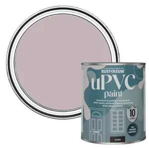 Rust-Oleum Lilac Wine Gloss UPVC Paint 750ml