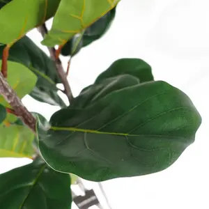 Large Fiddle Fig Tree Artificial 120cm Premium Plant