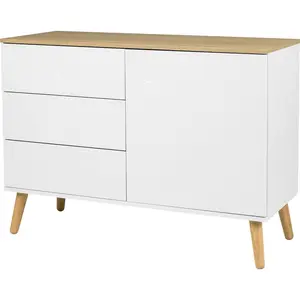 Dot Sideboard White/Oak