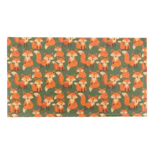 Fox Pattern Doormat (70 x 40cm)