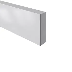 GoodHome Stevia Gloss grey slab Standard Appliance Filler panel (H)58mm (W)597mm