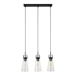 Enzo Matt 3 Lamp LED Pendant ceiling light