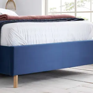 Birlea Loxley Small Double Bed Frame In Blue