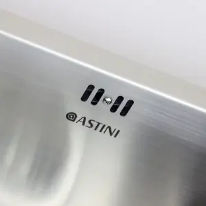 Astini Belfast 800 2.0 Bowl Brushed Stainless Steel Butler Kitchen Sink & Waste