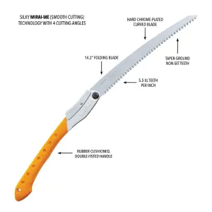 Silky 356-36 Bigboy 2000 Professional Multi-Purpose Folding Saw 360mm