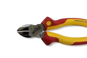 Wiha Electricians Pliers Cutters VDE Industrial Professional Snips Grippers 43340 - 180mm Diagonal Cutters