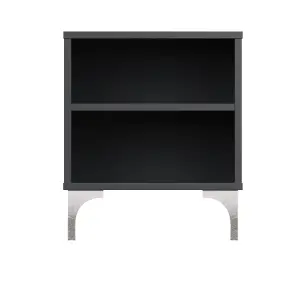 Elevate Black TV Cabinet with mood lighting & Intelligent eye