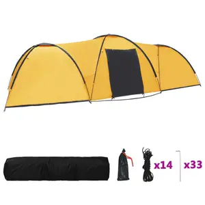 Ayako 8 Person Tent Yellow