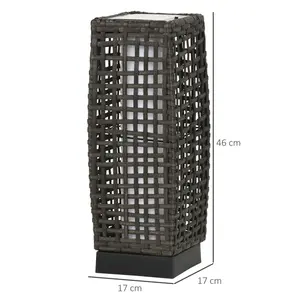 Ackland 78Cm Solar Powered Integrated LED Outdoor Lantern