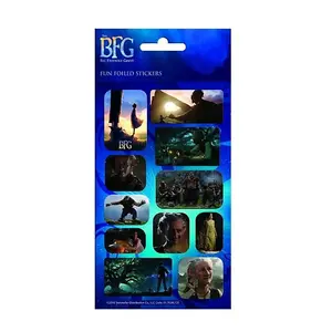 The BFG Foil Characters Stickers Multicoloured (One Size)