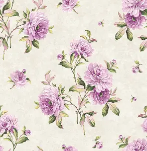 SK Filson Purple Floral Wallpaper