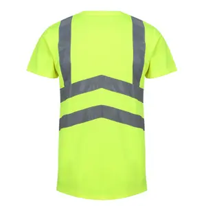 Regatta Mens Pro Hi-Vis Short-Sleeved T-Shirt