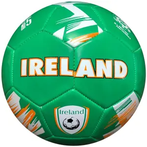 Size 5 IRELAND Football - All Weather 32 Panel 2mm PVC - Garden Park School