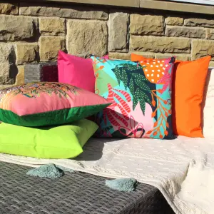 furn. Coralina Printed UV & Water Resistant Outdoor Polyester Filled Cushion