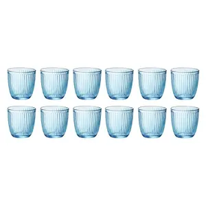 290ml Drinking Glass Blue / 12