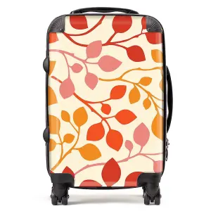 Colorful Autumn Leaves Suitcase - Cabin