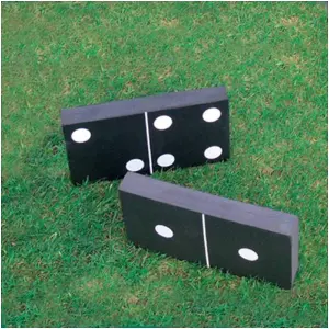 Jumbo Giant Dominoes Indoor & Outdoor Family Fun Garden Backyard Game For Kids Children or Adults