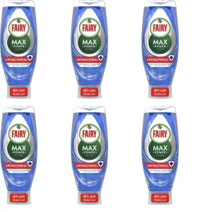 Fairy Max Power Tea Tree Antibacterial Washing Up Liquid  660 ml (Pack of 6)