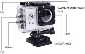 4K Full Hd Waterproof Sports Camera Action Camcorder Sports Dv Car