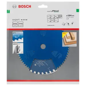 Bosch Professional 40T Circular saw blade (Dia)184mm