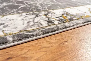 Bianco Rug 185XA Silver/Gold Home Décor