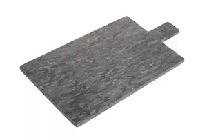 Interiors by Premier Large Black Marble chopping board