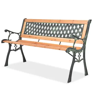 Berkfield Garden Bench 122 cm Wood