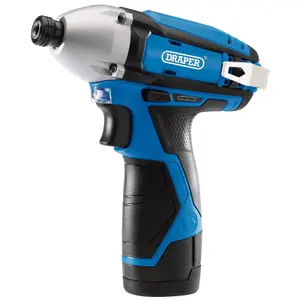 Draper  12V Combi Drill & Impact Driver, 2 x 1.5Ah Batteries, 1 x Fast Charger 70257