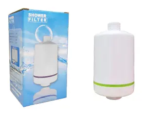 Finerfilters Shower Filter in White