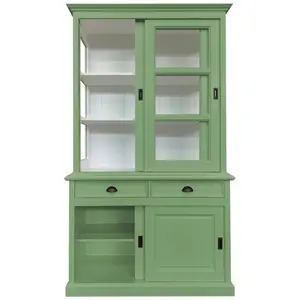 Benjamin-James Display Cabinet Pale  Green