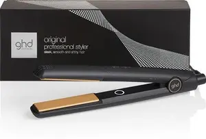 Ghd Original Hair Straightener & Styler (Upgraded) - For Sleek, Smooth & Soft Hair With Enhanced Shine, No Extreme Heat Damage - For All Hair Types